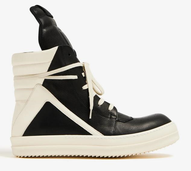 Men's Black/Milk high-top Shoes 0138